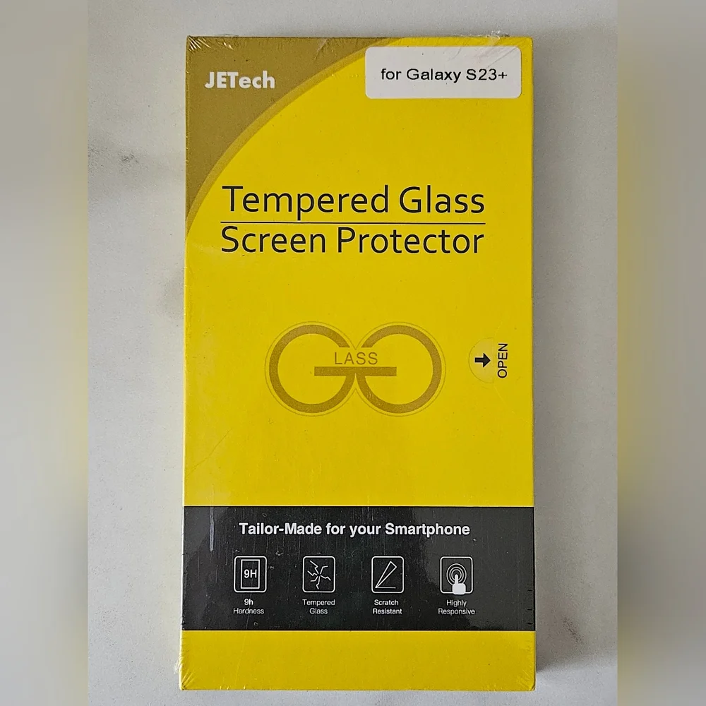 JETech Privacy Screen Protector for Samsung Galaxy S23+,S23 Plus 5G, (2pack) NEW